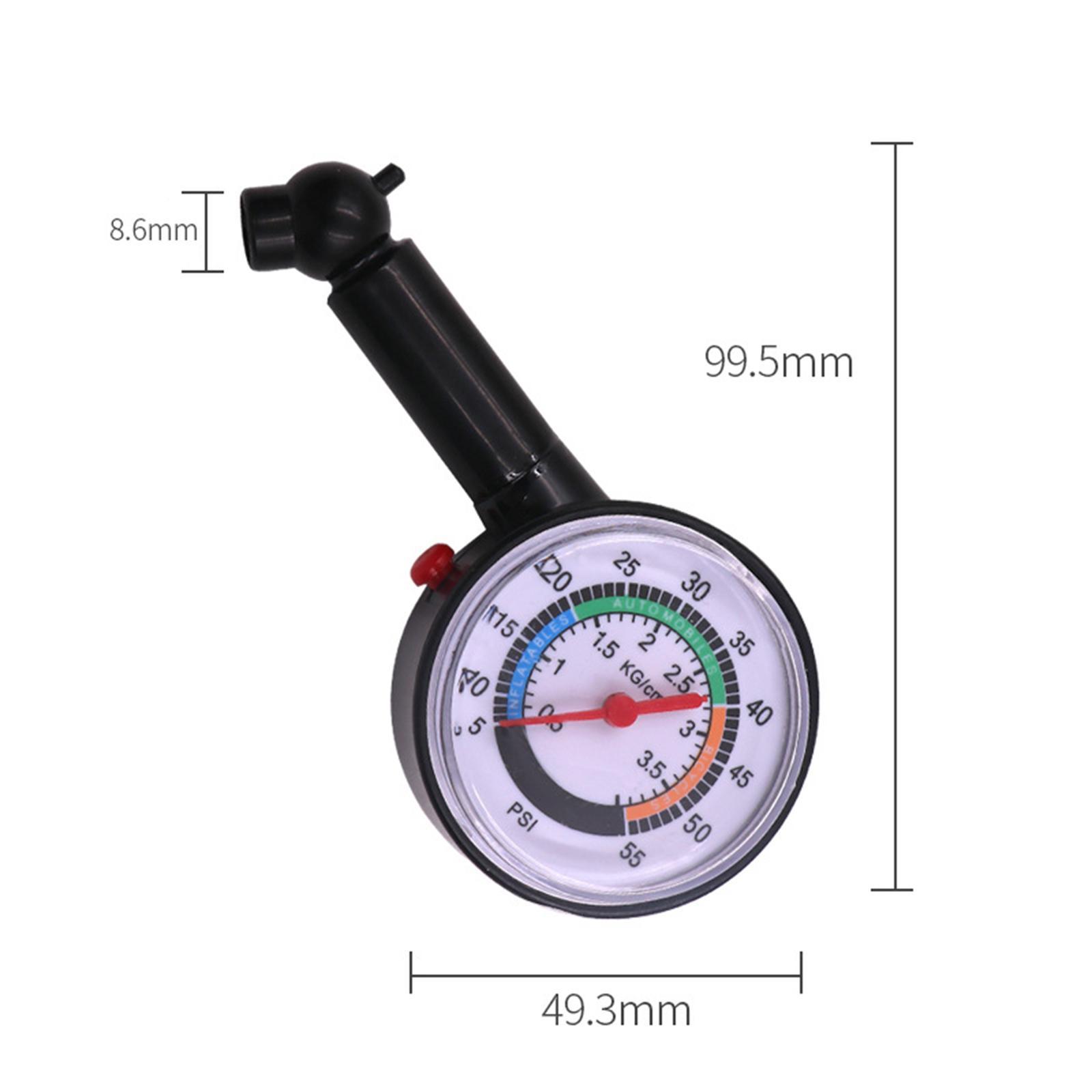 Tire Pressure Gauge Tire Gauge ,Stainless Steel ,Multi Function Mechanical Tire Gauge, Tire Pressure Monitor for Vehicle Motorcycle
