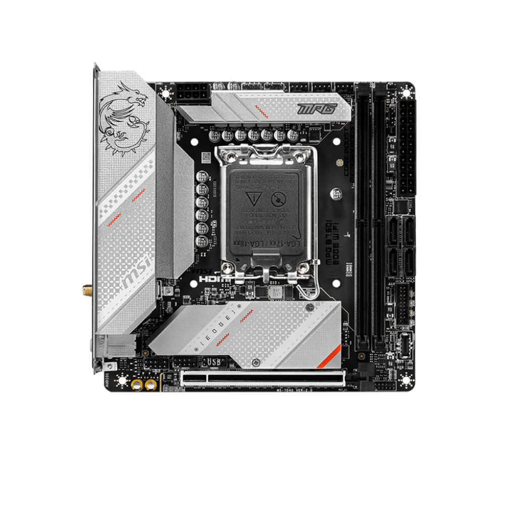 Bo Mạch Chủ Main MSI MPG Z760I EDGE WIFI Socket LGA1700 - Hàng Chính Hãng