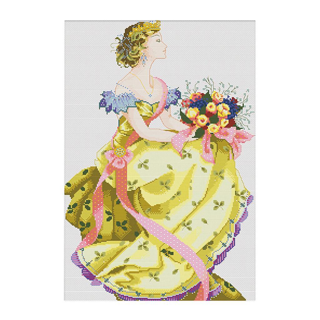 Pattern 11 Counted Cross Stitch Kits for Bedroom Wall Decor