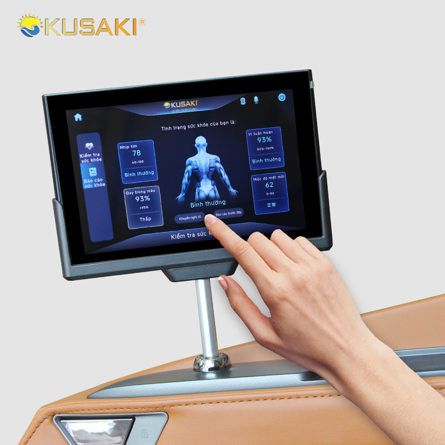 Ghế massage AM999 dành cho giới thượng lưu đẳng cấp