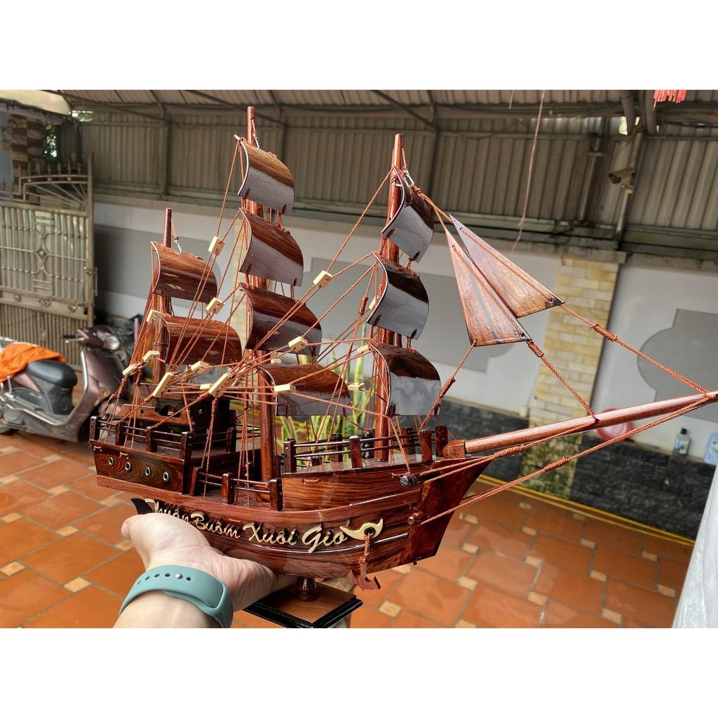 Thuyền THUẬN BUỒM XUÔI GIÓ Dài 55cm