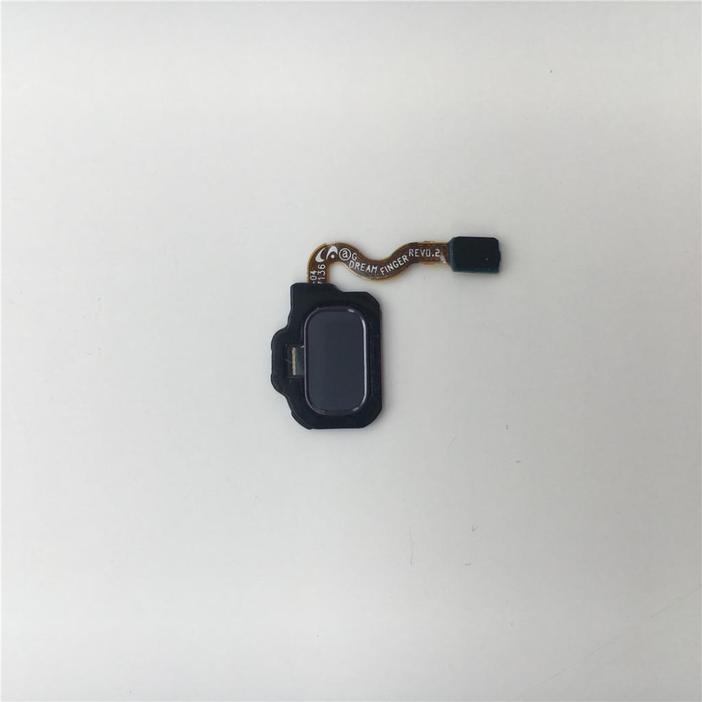 For Samsung Galaxy S8/S8+ Touch ID Sensor Home Button + Flex Cable Replacement  Purple+Gold