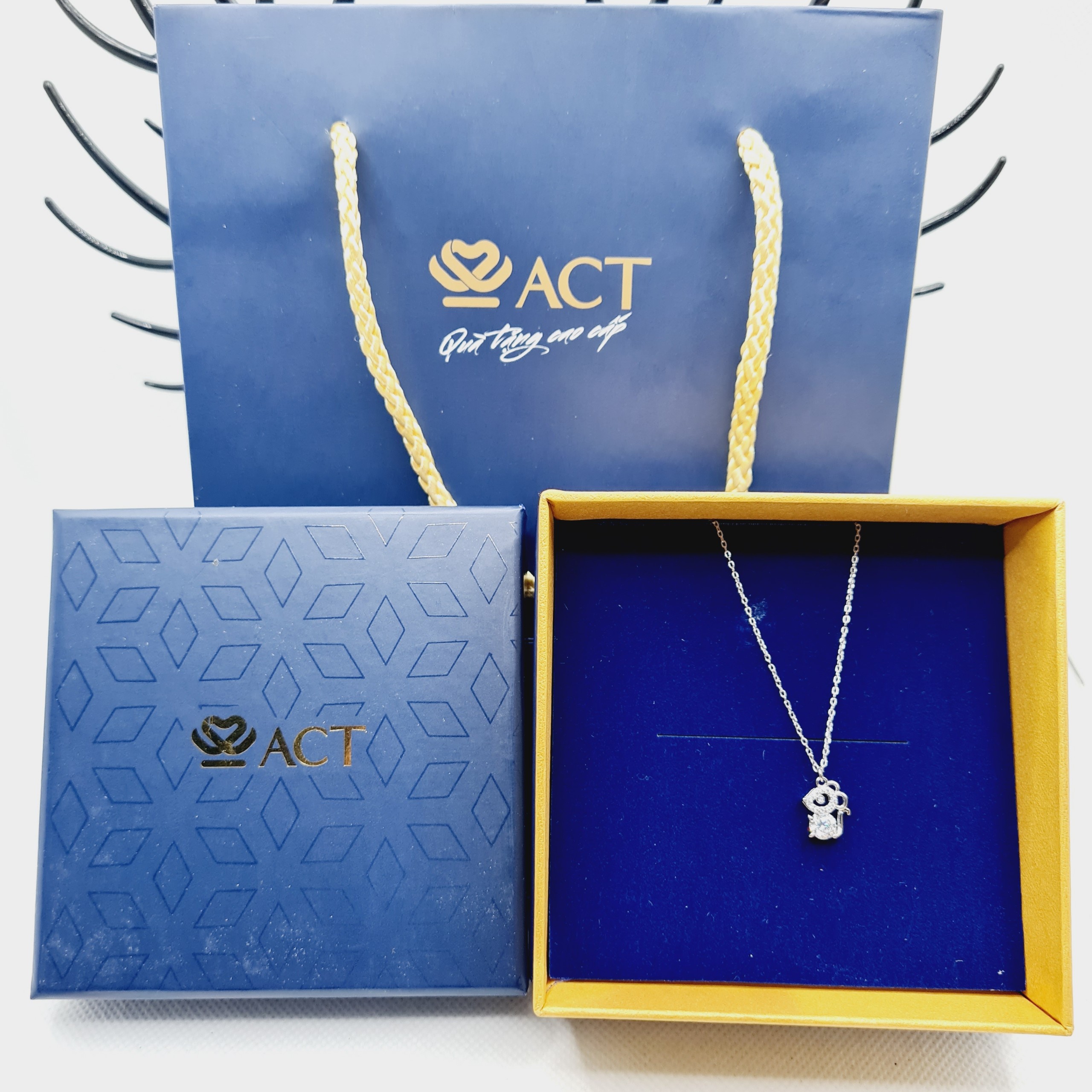Dây chuyền mặt con chuột chất liệu bạc 925 thời trang phụ kiện trang sức nữ sang trọng