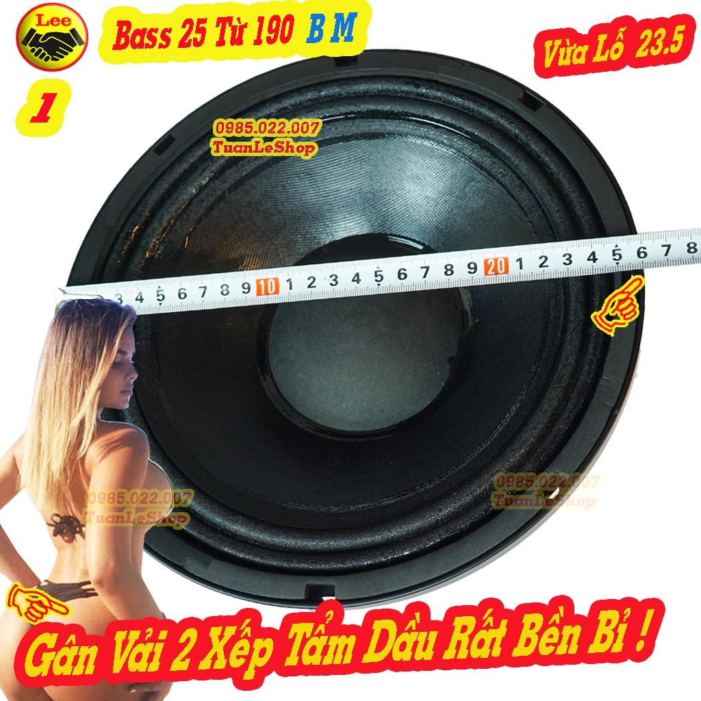 LOA BASS 25 COI 75 TỪ 190, LOA 2 TẤC RƯỠI BM – GÁI 01 CHIẾC