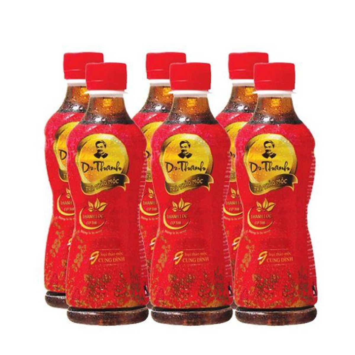 Thùng 24 chai Trà thảo mộc Dr Thanh 330ml