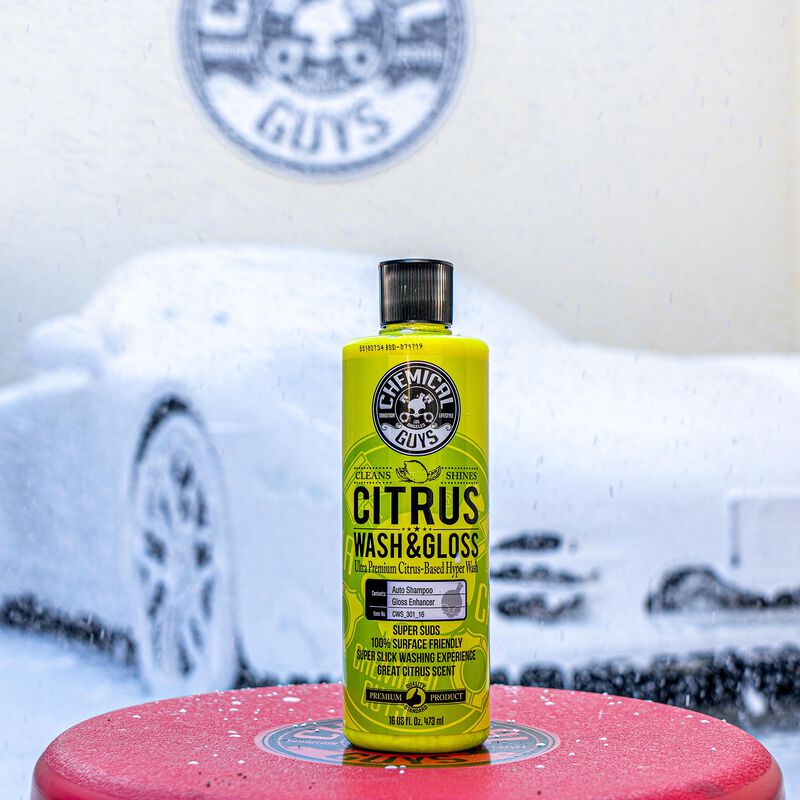 Nước rửa xe đậm đặc và phủ bóng sơn 473ml - Chemical Guys Citrus Wash & Gloss Concentrated Car Wash (16 oz)