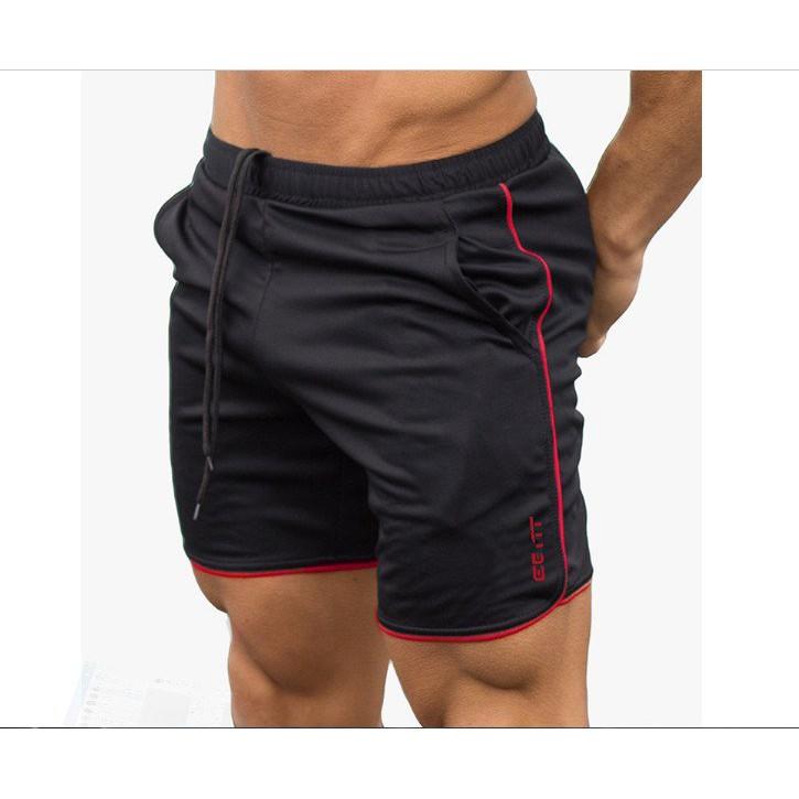 Quần Đùi Thun lạnh Thể Thao Nam Quần Đùi Tập Gym Chất liệu vải co giãn 4 chiều QSGM002