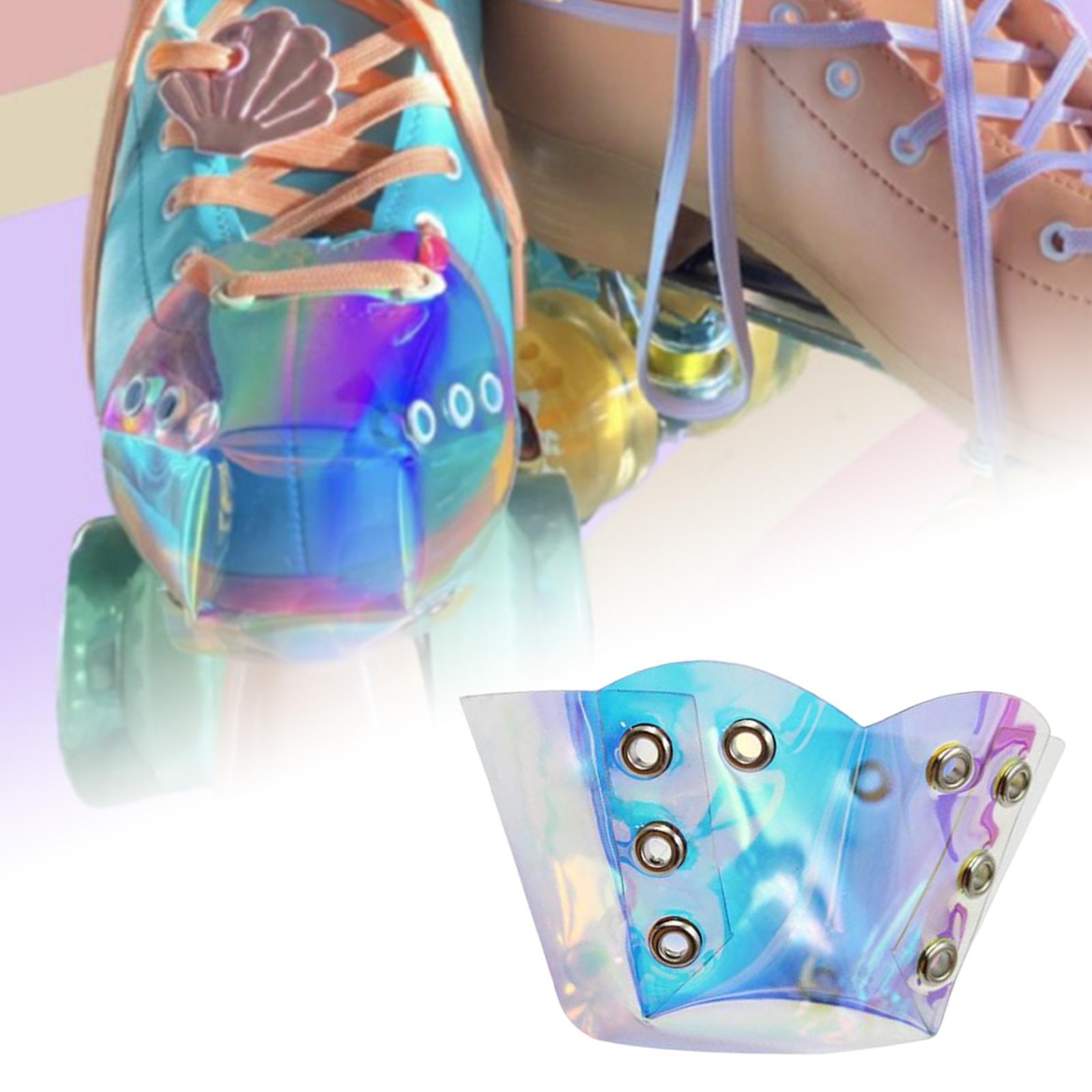 Roller Skate Toe Guards Protector Skate Toe Guards Easy to Install 1x Roller Skating Cap Protectors for Training Beginner