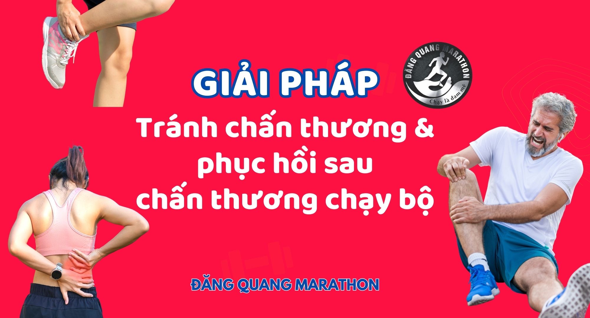 Bộ video hướng dẫn phòng tránh chấn thương và phục hồi sau chấn thương chạy bộ