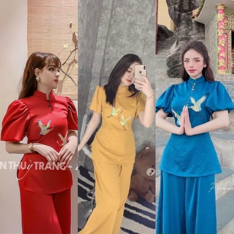 ĐỒ LAM ĐI CHÙA Mẫu Cặp Chim Hạt Cao Cấp