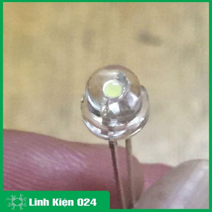 Đèn led lùn siêu sáng đường kính 5mm gói 10 con làm biển quảng cáo trang trí, led cube