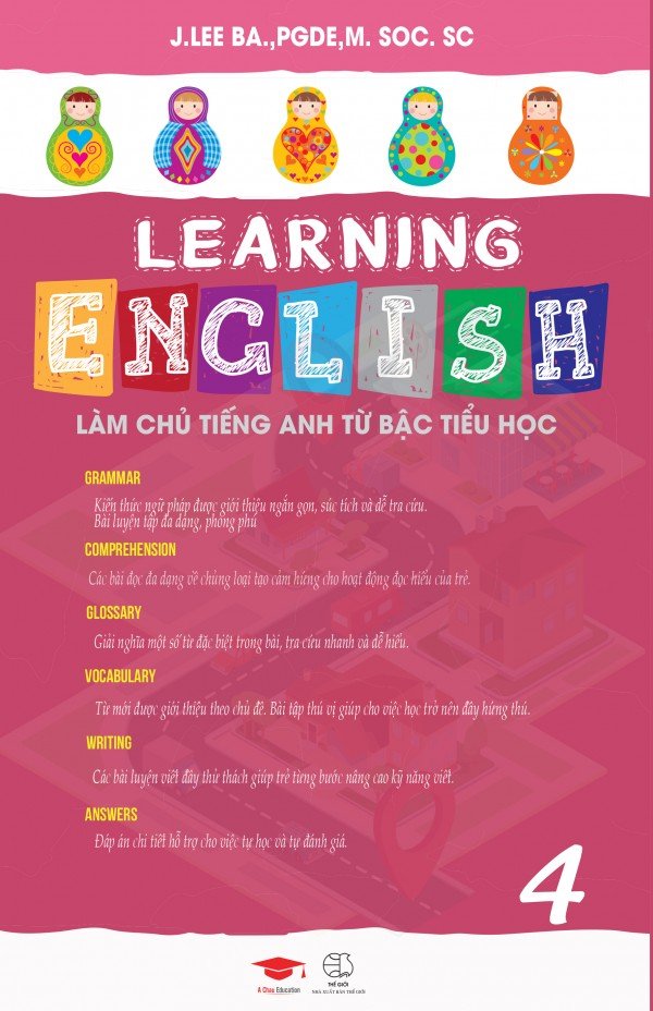 Sách : Learning English 4 - Tiếng Anh Lớp 4