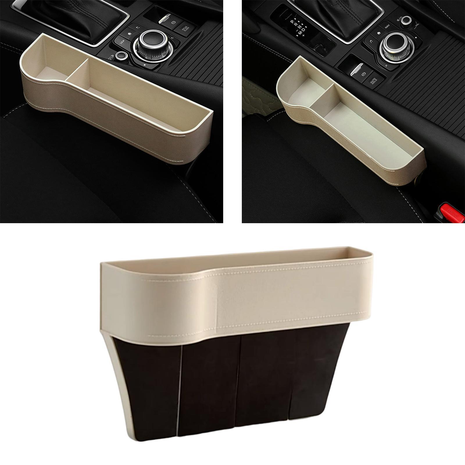 Car Seat Gap Organizer with Cup Holder Seat Gap Filler Fit for Glasses