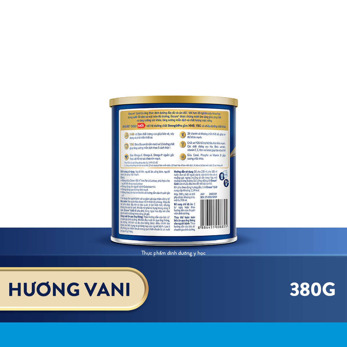 Hình ảnh Thực phẩm dinh dưỡng y học Ensure Gold 380g/400g