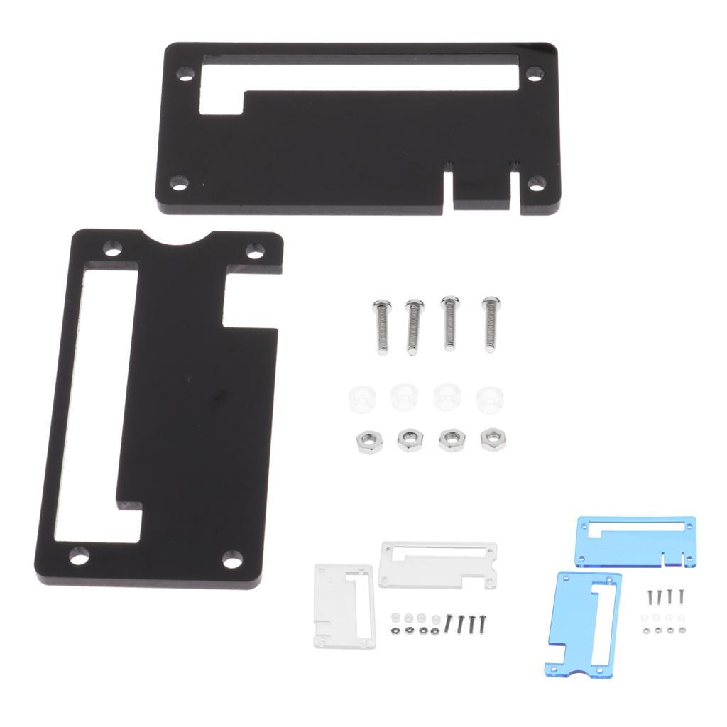 Acrylic Case Protective Enclosure Cover for Raspberry Pi Black
