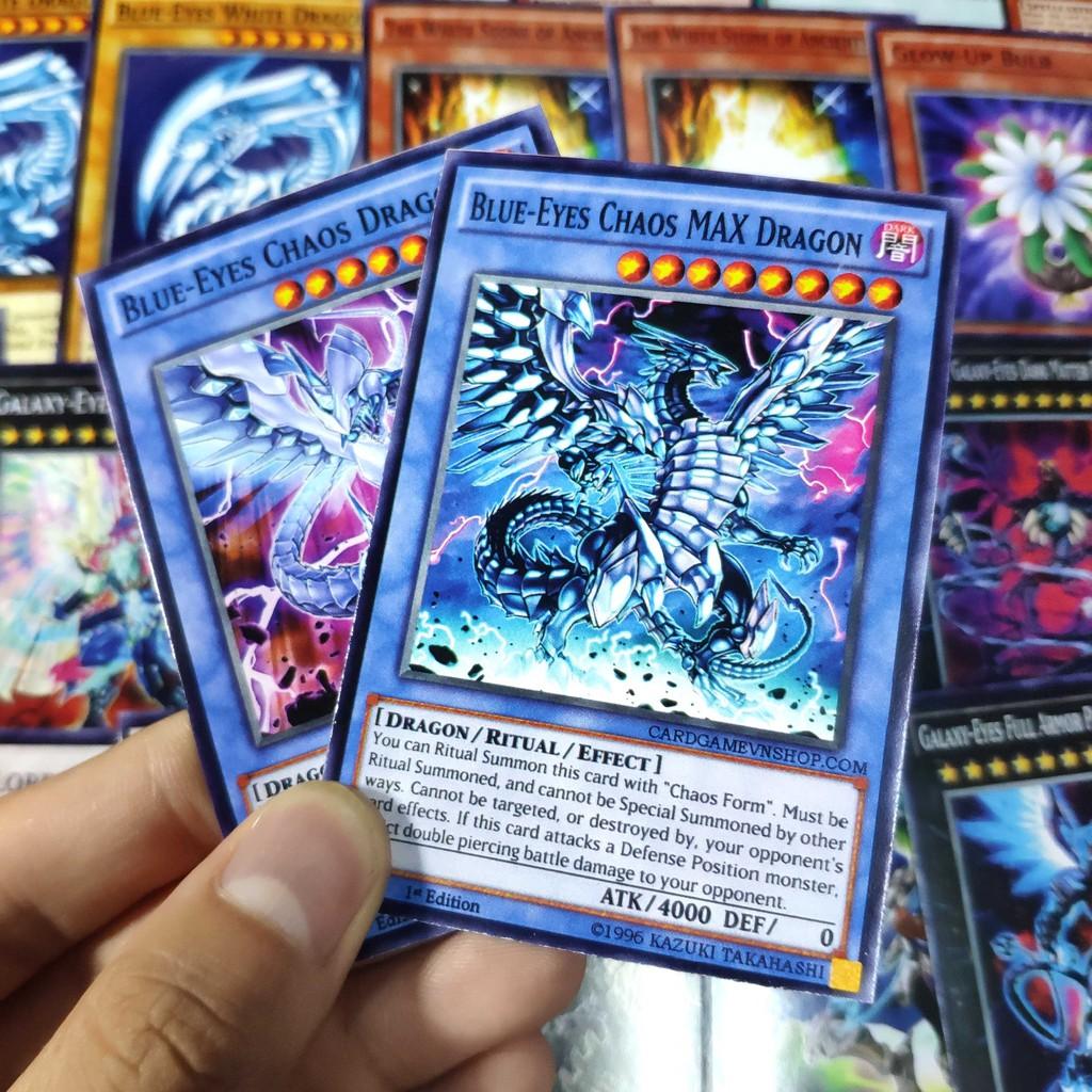 Bài Yugioh ️️ Thẻ bài Yugioh Chaos MAX deck 54 lá