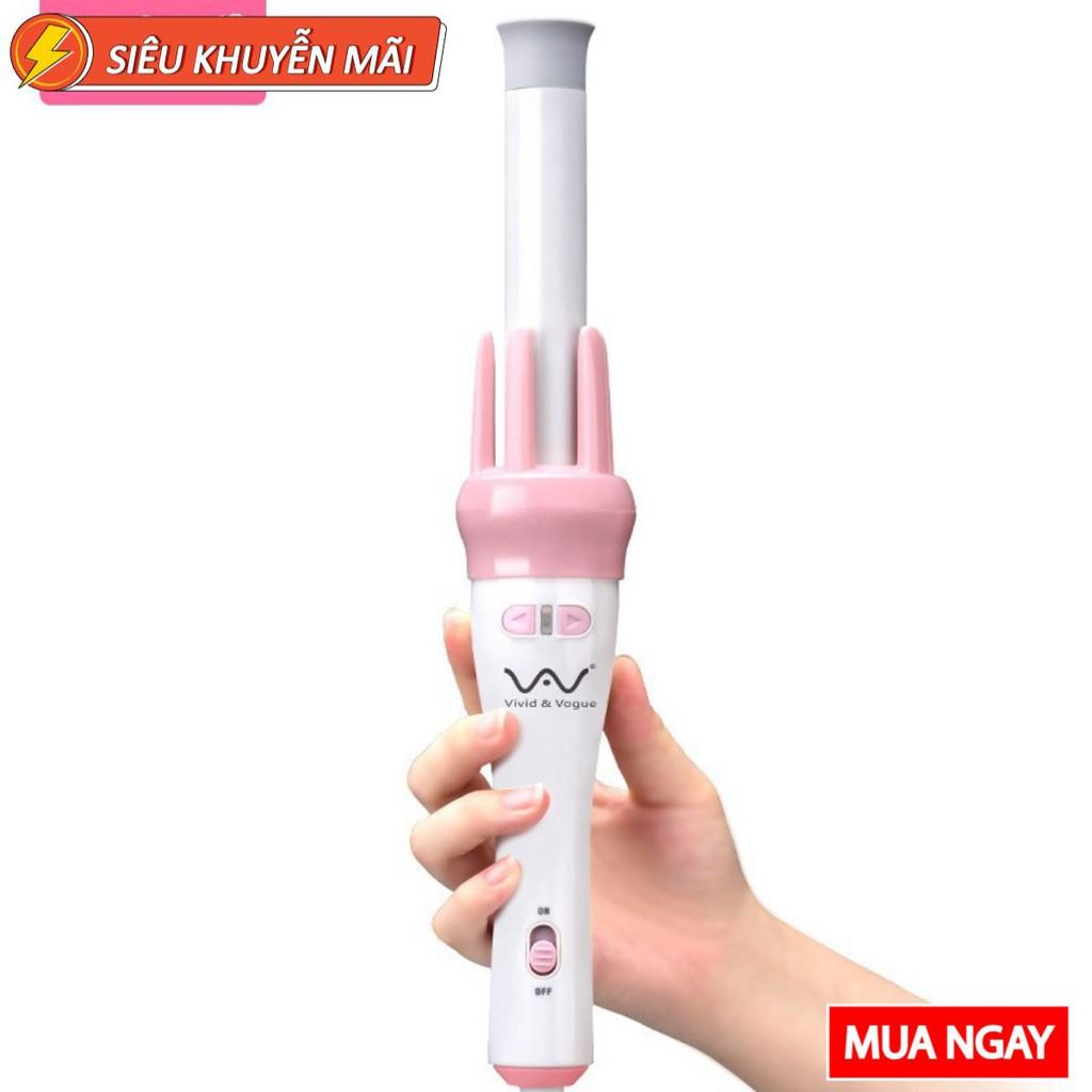 Máy uốn xoăn tự động giữ tóc VIVID&amp;VOGUE chuyên nghiệp nhất