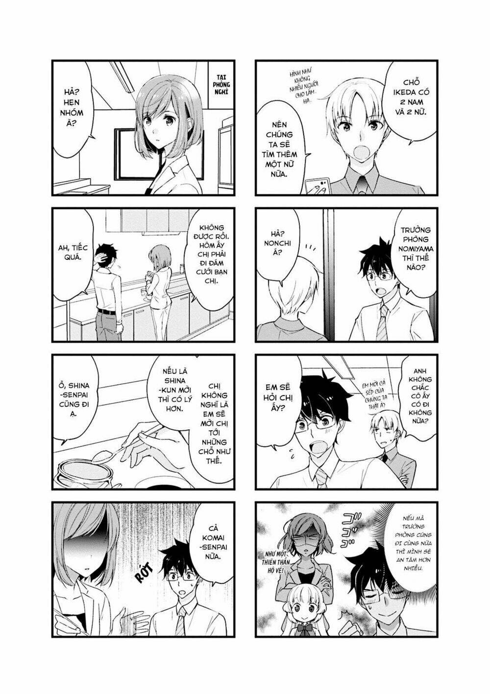 senpai nhỏ nhắn của tôi rất dễ thương chapter 13 6