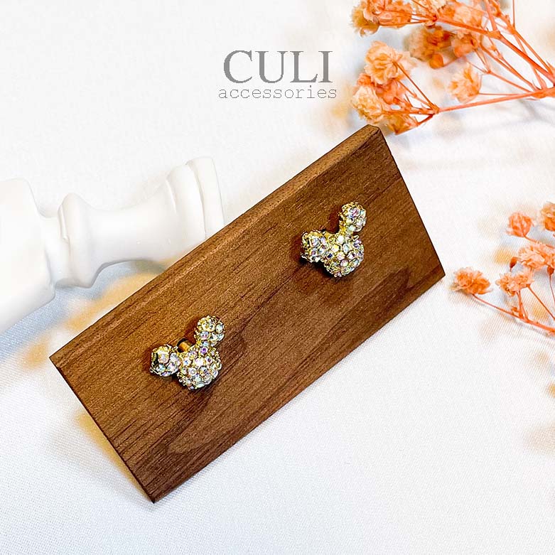 Khuyên tai, Bông tai thời trang hình đầu chuột cute HT689 - Culi accessories