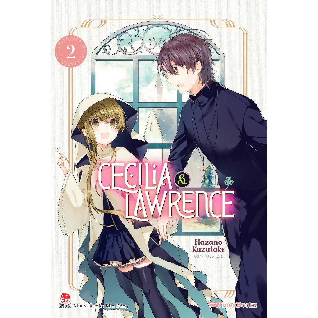 Truyện tranh Cecilia & Lawrence - Combo Tập 1 + 2 - Combo Tập 3 + 4 - NXB Kim Đồng - 1 2 3 4