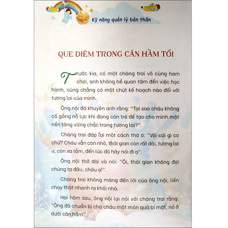 Kỹ năng quản lý bản thân - Học cách quản lý thời gian (sách bản quyền)