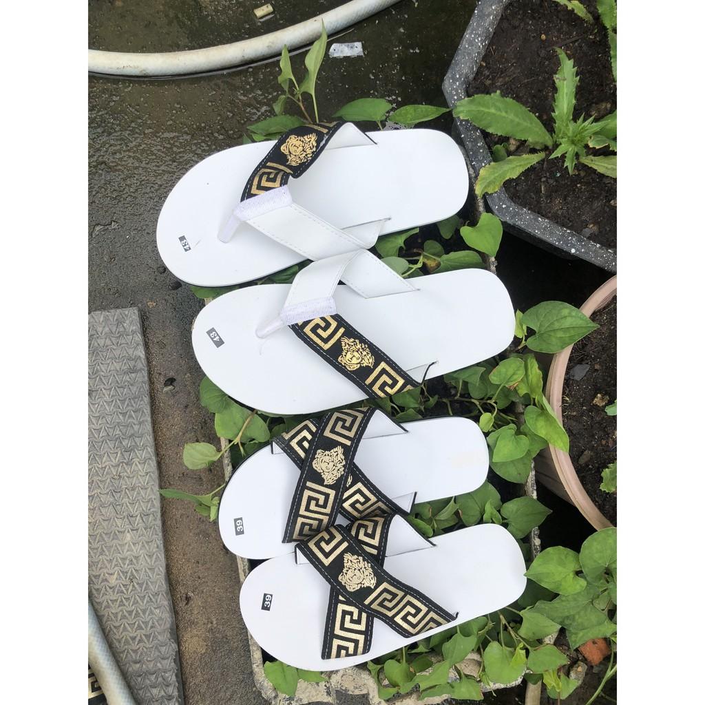 dép cặp nam nữ sandal đồng nai ( đế trắng ) size từ 35 đến 42 nam đủ màu đủ size ib để chọn thêm