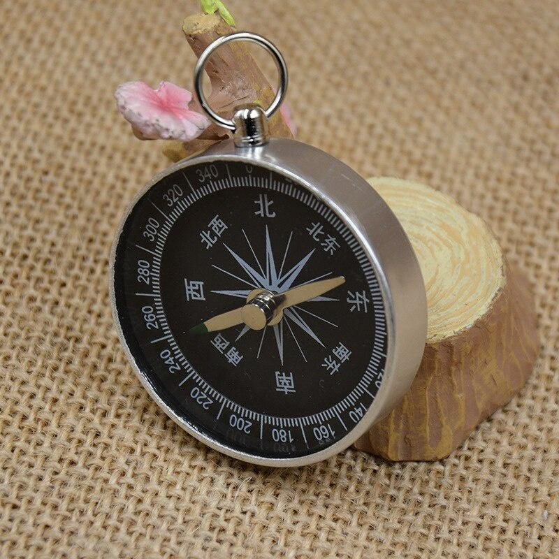 Portable Lightweight Emergency Compass Outdoor Survival Compass Tool G44-2 Navigation Wild Tool Black