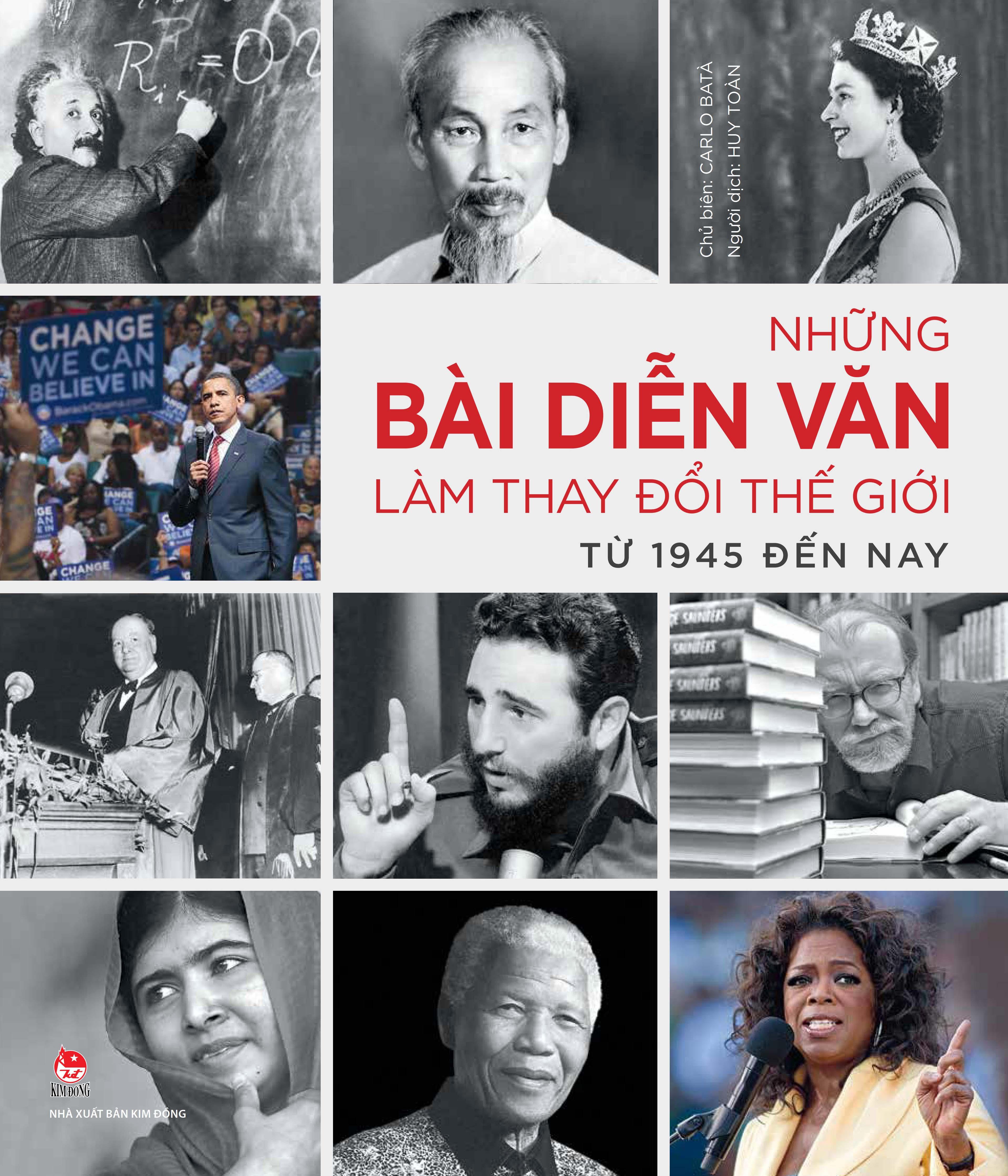 Sách - Những Bài Diễn Văn Làm Thay Đổi Thế Giới Từ 1945 Đến Nay - Bìa Cứng (Tái Bản 2025)