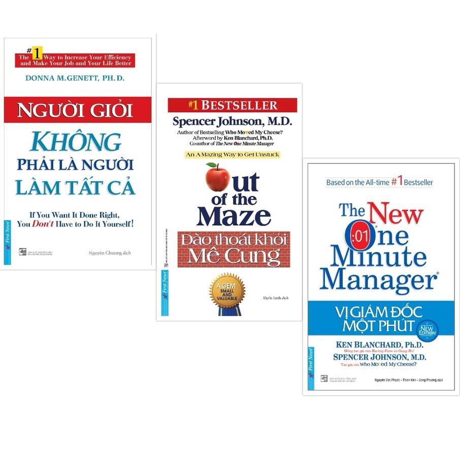 Combo Người Giỏi Không Phải Là Người Làm Tất Cả + Đào Thoát Khỏi Mê Cung + Vị Giám Đốc Một Phút