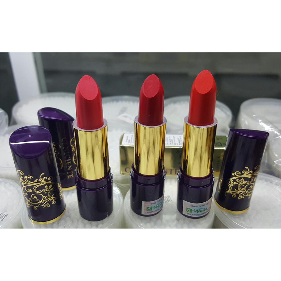 Son thỏi mịn môi lâu phai Naris Ceniciente Lipstick Nhật Bản 3g + Móc khóa