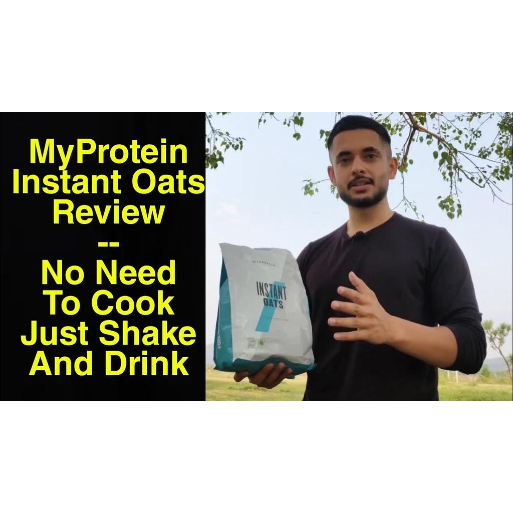 MYPROTEIN OATS Yến Mạch Myprotein Instant Oats Giảm Béo Ăn Kiêng Bổ Sung Nhiều Chât Xơ Vitamin