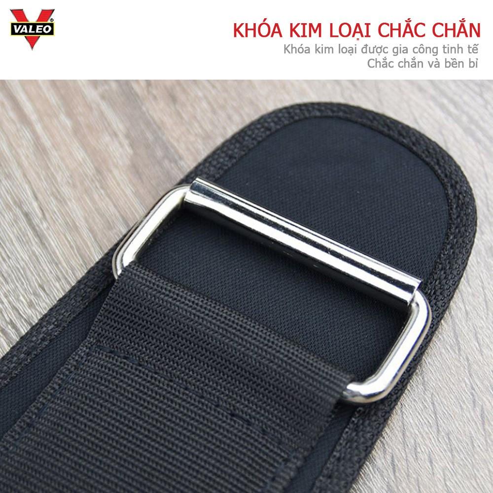 Đai Lưng Mềm Tập Gym VALEO bản 12cm gọn nhẹ, chắc chắn