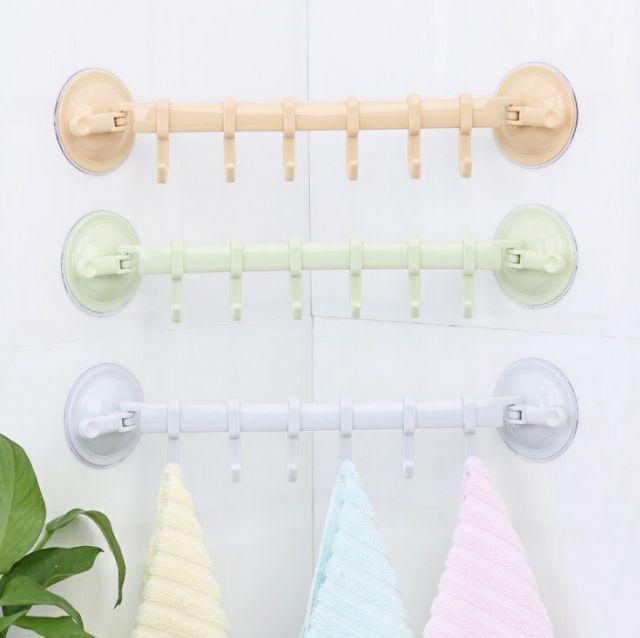 Móc treo đồ nhà tắm, nhà bếp có hút chân không tiện lợi