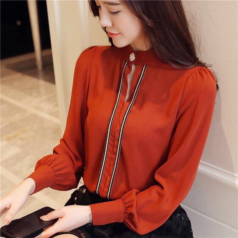ÁO KIỂU PHỐI VIỀN FASHION