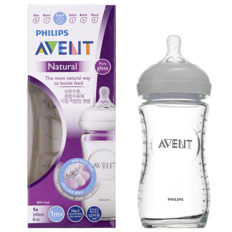 Bình sữa avent thuỷ tinh 120ml ,240ml chính hãng
