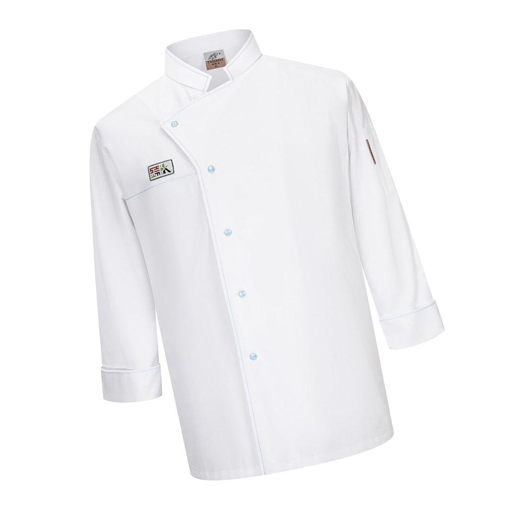 Chef Jackets Long Sleeves Coat Chef Uniforms Hotels Restaurants Work Apparel