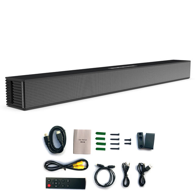 Loa Thanh Siêu Trầm Bluetooth Gaming Soundbar 40W Treo Tường BS-18 Dùng Cho Máy Vi Tính PC, Laptop, Tivi