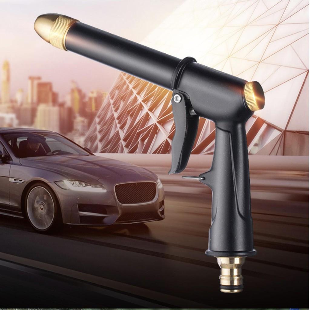 Bộ Xịt Rửa nhà cửa kiêm chức năng Tưới Cây Tăng Áp TPE Japan 15m co giãn - Sky