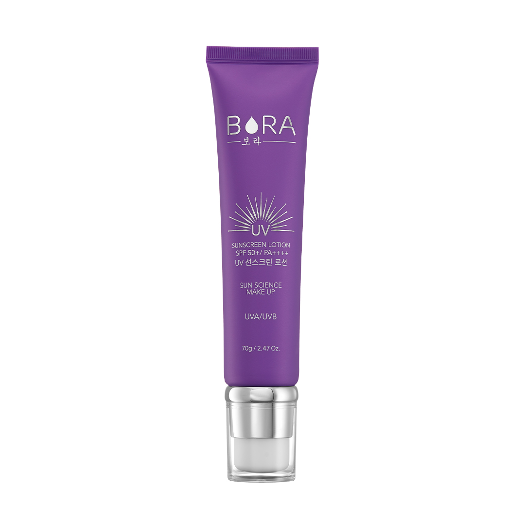 Kem chống nắng Bora UV Sunscreen Lotion SPF 50+/ PA++++ bảo vệ da lên đến 12h tuýp 70g