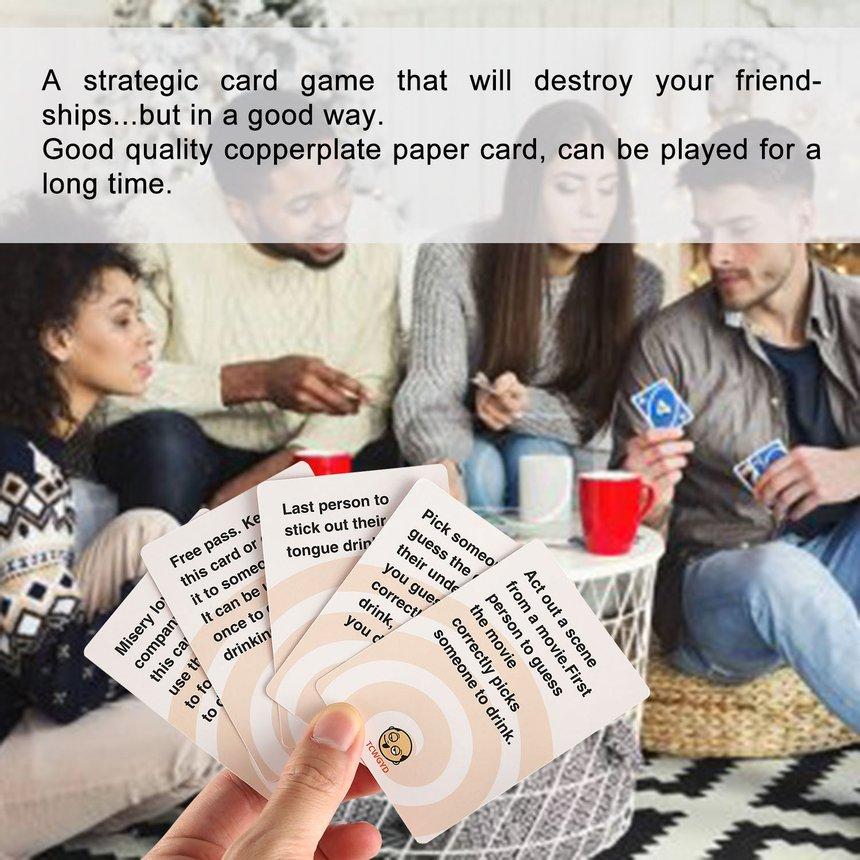 ĐỒ CHƠI ĂN NHẬU THẺ BÀI BOARDGAME TIẾNG ANH THESE CARDS WILL GET YOU DRUNK