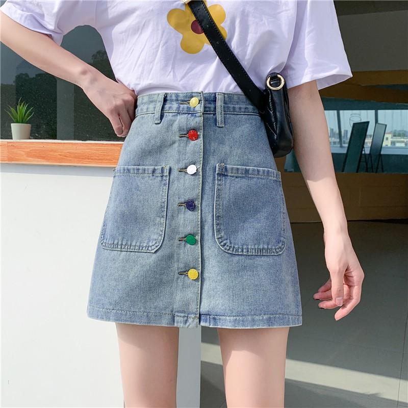 Chân váy jeans Ulzzang Quảng Châu VJN10