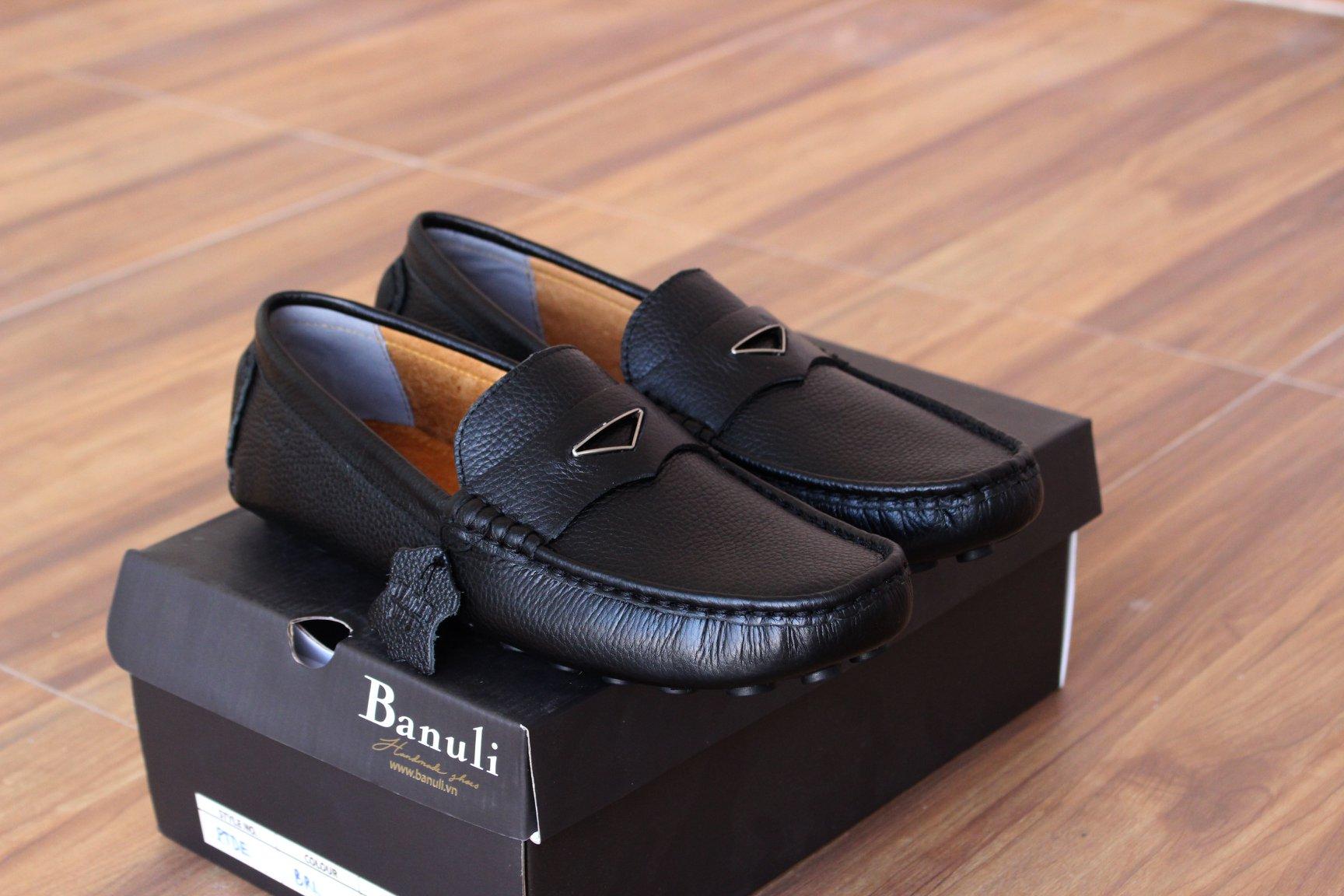 Giày Lười Nam Moccasins BANULI K1ML1T0 – Đen – 40 Giày Lười Nam Moccasins BANULI K1ML1T0 – Đen – 40