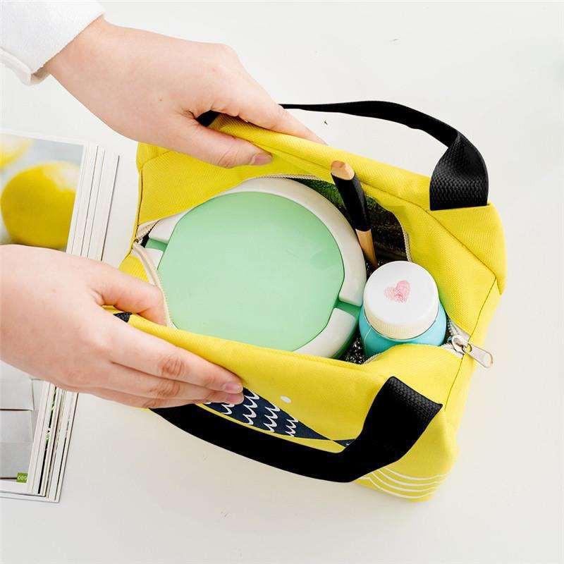 Túi giữ nhiệt đựng đồ kiểu nhật có kéo khóa 2394