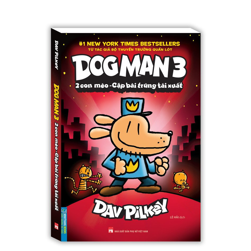 Dog Man 3 - 2 con mèo - Cặp bài trùng tái xuất