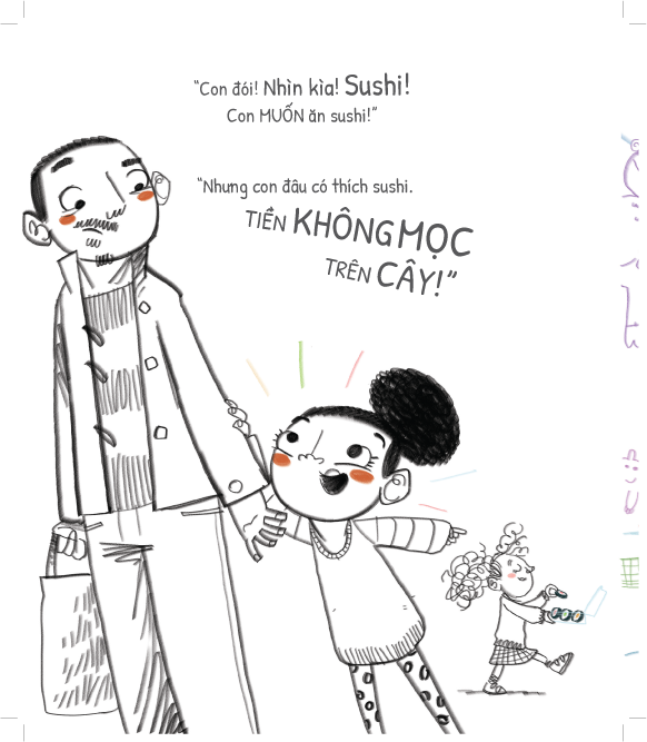 Sách - Dtpbooks - Tiền không mọc trên cây - Tủ sách dạy con ứng xử
