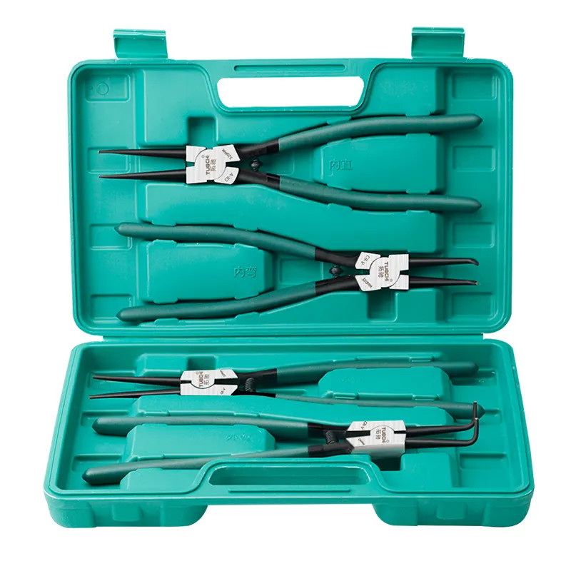 Bộ 4 Kìm mở phe Mũi Dài 9”/ 230 mm Mũi cong, mũi thẳng, Kìm bóp, Kìm bung