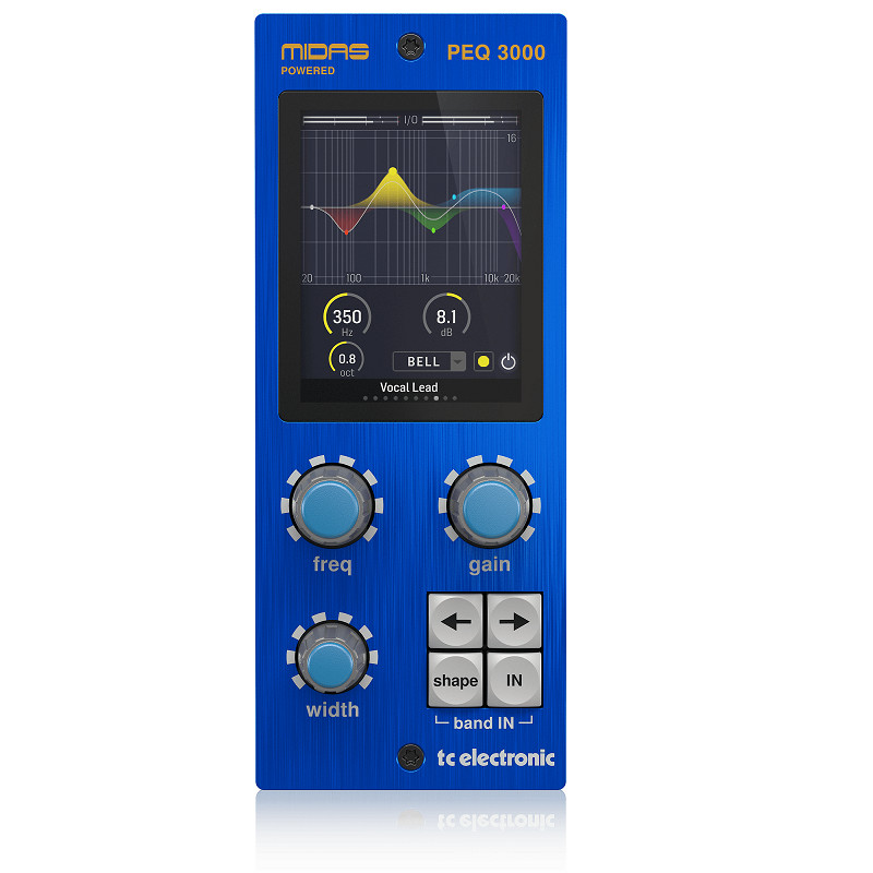 TC Electronic PEQ 3000-DT Desktop-controlled Plug-in-Hàng Chính Hãng