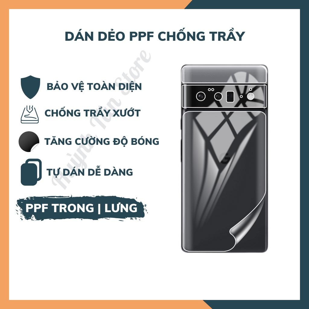 Dán dẻo PPF Google Pixel 6, 6 Pro 5G trong suốt hoặc nhám , chống trầy xướt, giữ nguyên vẻ đẹp ban đầu