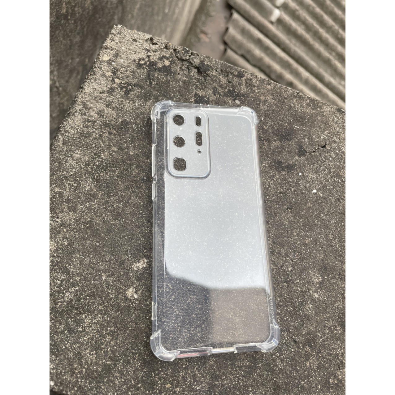 Ốp lưng dẻo cho Huawei P40 Pro - chống sốc 4 góc trong suốt , bảo vệ Camera