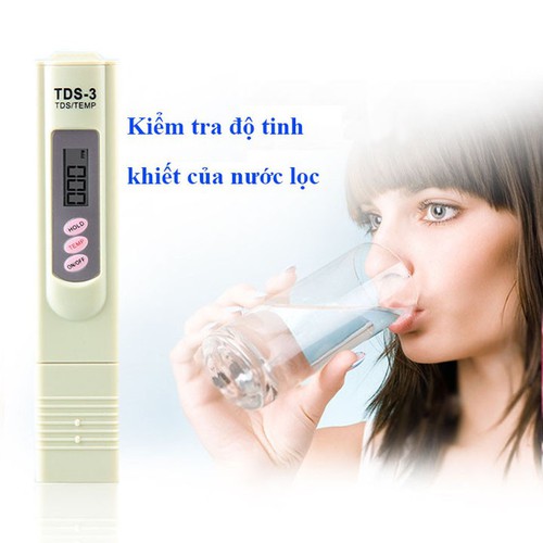 Máy thiết bị bút thử nước sạch TDS kiểm tra chất lượng nước uống sinh hoạt bể cá mẫu mới loại tốt